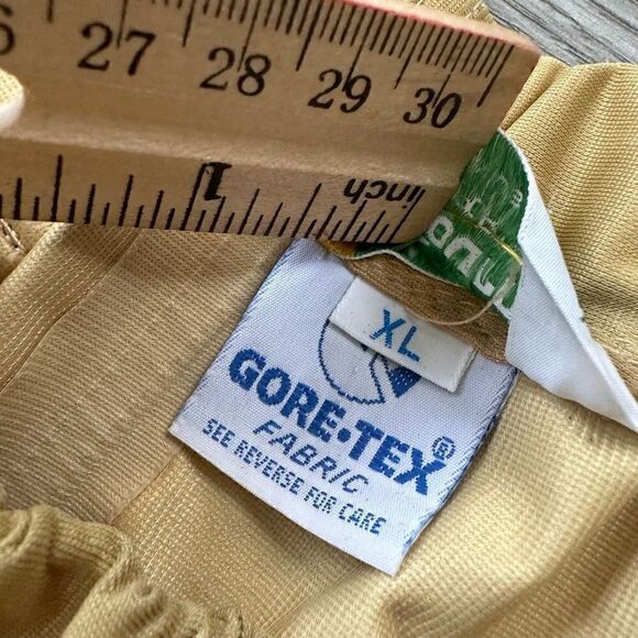 Vintage Tourney Sportswear Gore-Tex Gold Jacket and‎ Pants Set Sz XXL/XL - Picture 10 of 12